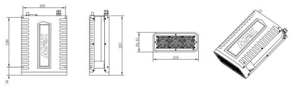Компактный импульсный волоконный Q-Switch лазер MFP-30W