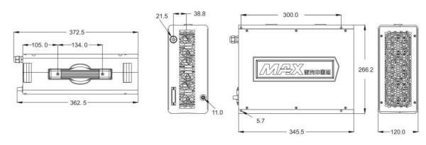 Импульсный волоконный Q-Switch лазер MFP-50X
