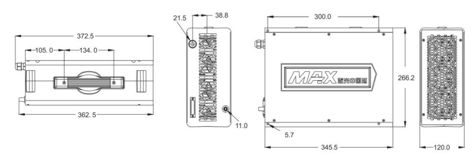 Импульсный волоконный Q-Switch лазер MFP-50X